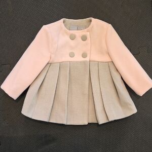Chic Kids Pink and Tan Coat